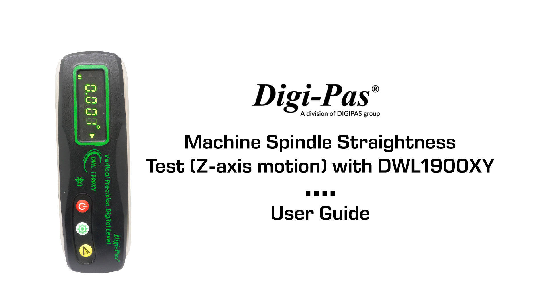 DWL-1900XY | 2-Axis Vertical & Perpendicularity Precision Digital